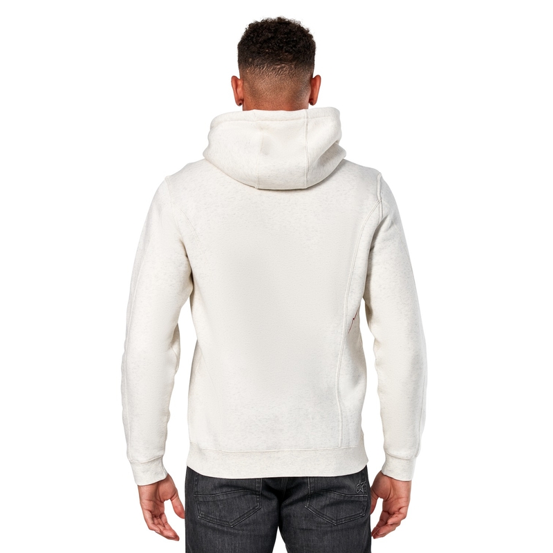 Alpinestars Substratus Hoodie kapucnis pulóver világosszürke