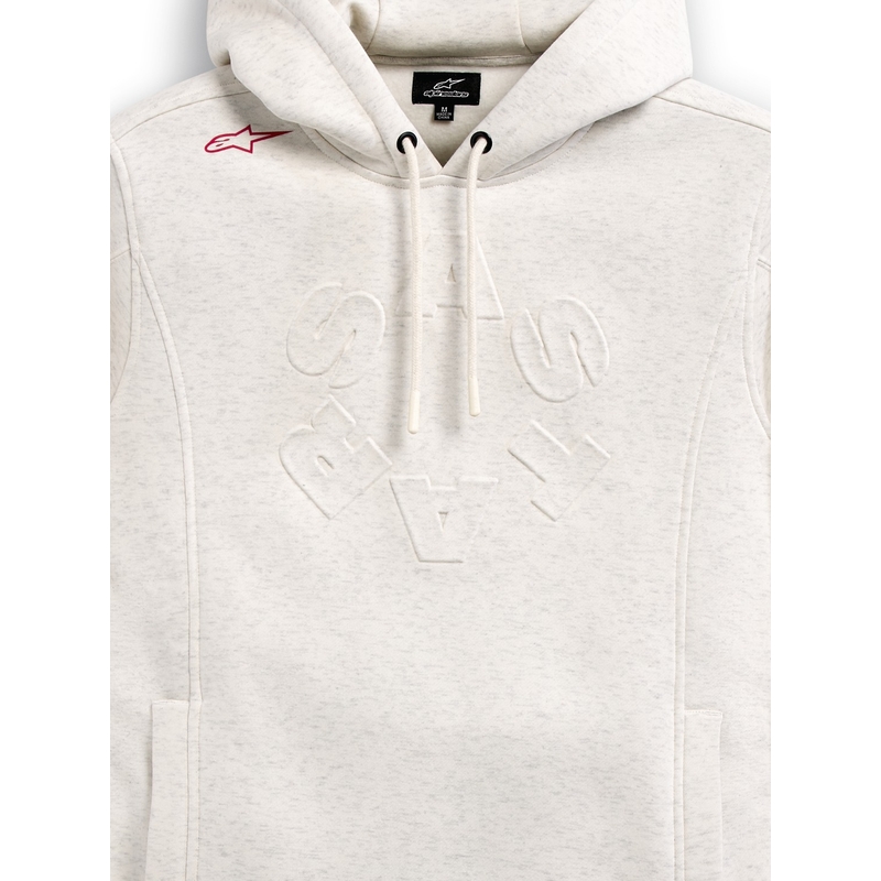 Alpinestars Substratus Hoodie kapucnis pulóver világosszürke