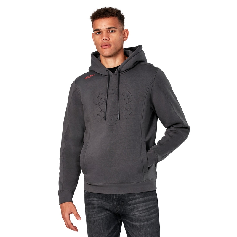 Alpinestars Substratus Hoodie kapucnis pulóver szürke