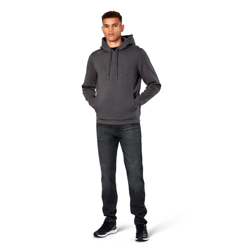 Alpinestars Substratus Hoodie kapucnis pulóver szürke