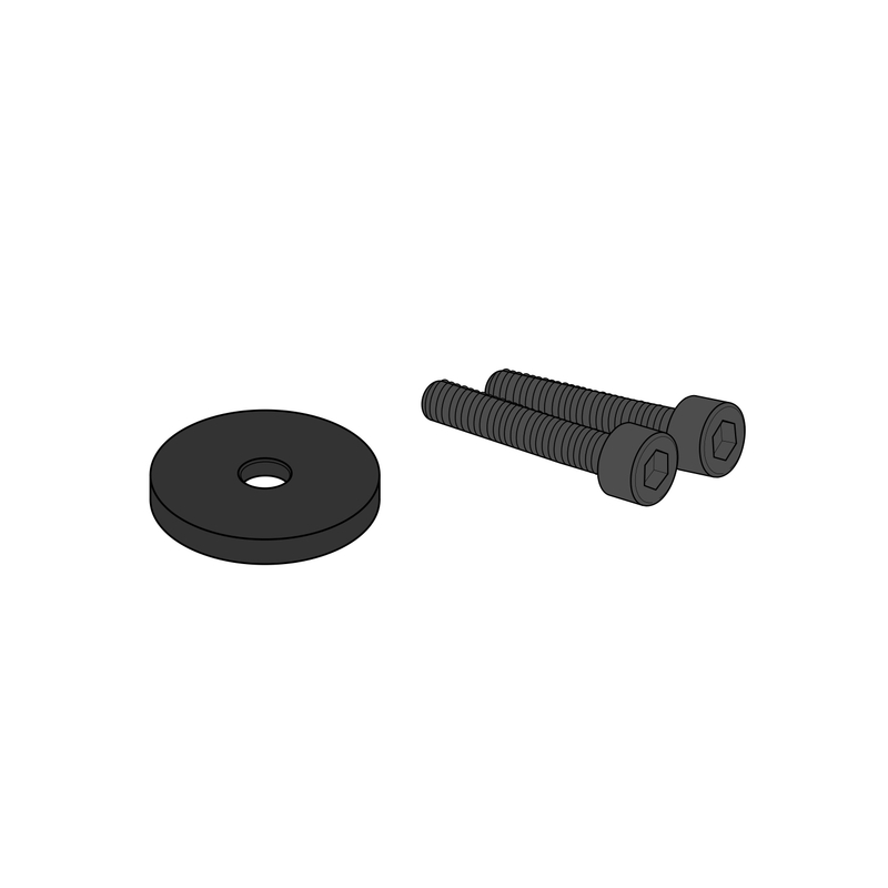 Mirror adaptor PUIG fekete bar end