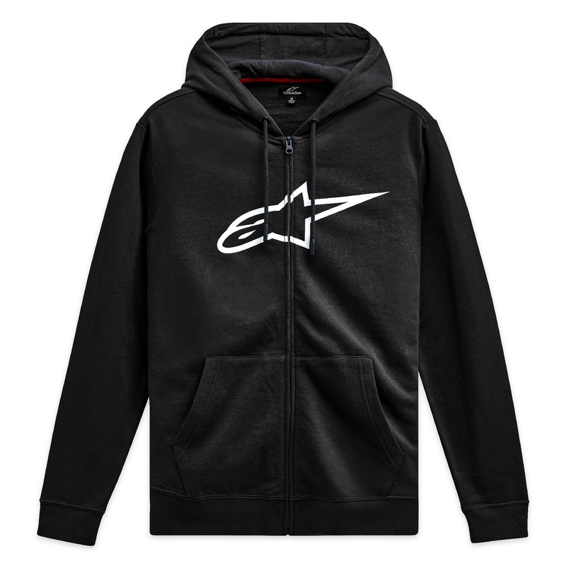 Alpinestars Ageless Zip Hoodie 3 pulóver fekete-fehér