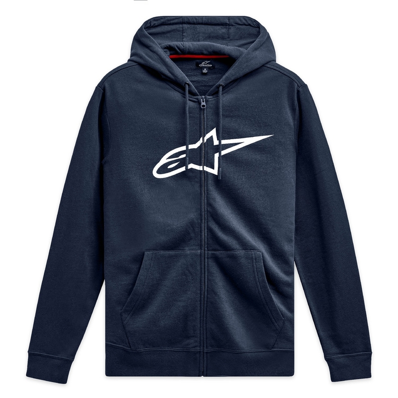 Alpinestars Ageless Zip Hoodie 3 pulóver kék-fehér