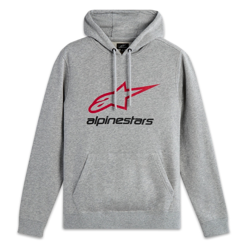 Alpinestars Always Hoodie 3 pulóver szürke-piros-fekete