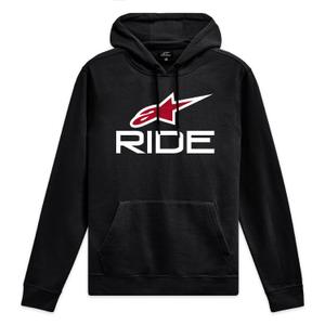 Alpinestars Ride Hoodie 4 pulóver fekete-fehér-piros