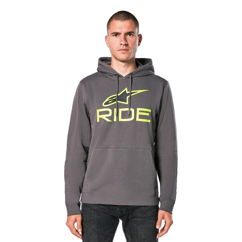 Alpinestars Ride 4.0 pulóver szürke-sárga-fekete