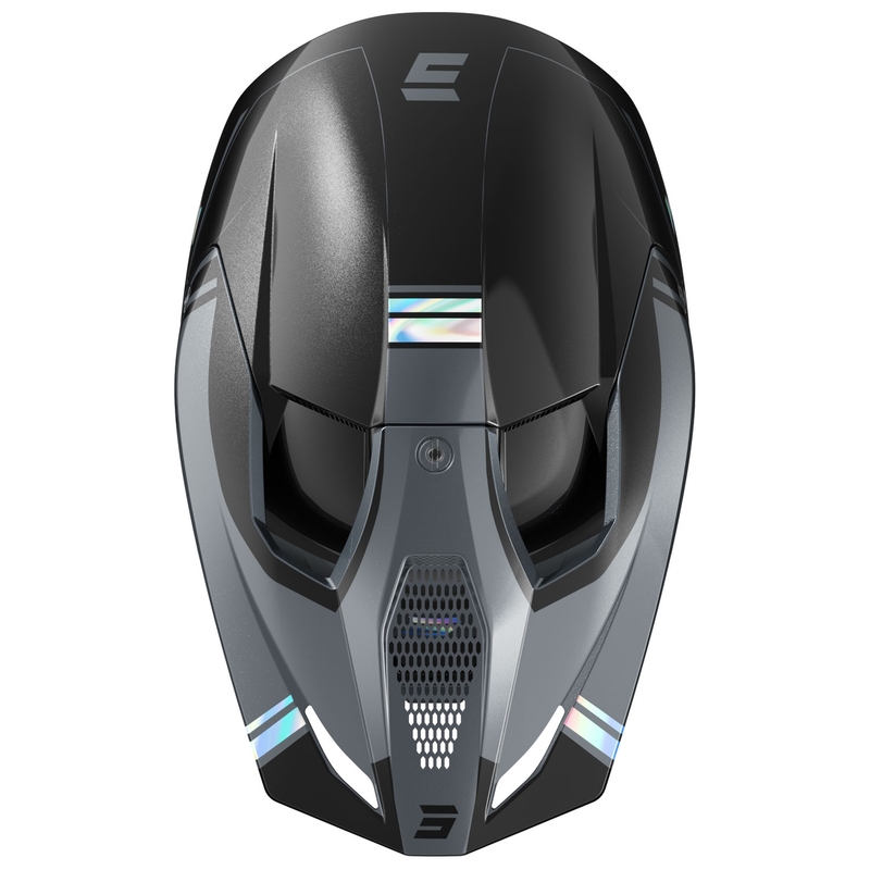 Shot Race Sprint motokrossz sisak gyöngyház fekete-szürke