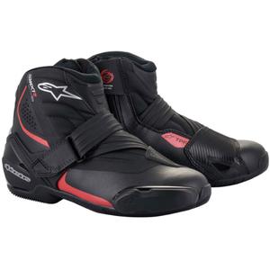 Alpinestars SMX-1 R motoros csizma fekete-piros