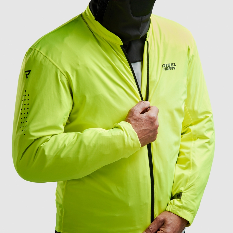 Rebelhorn In & Out HydraShield PRO vízálló kabát fluo sárga