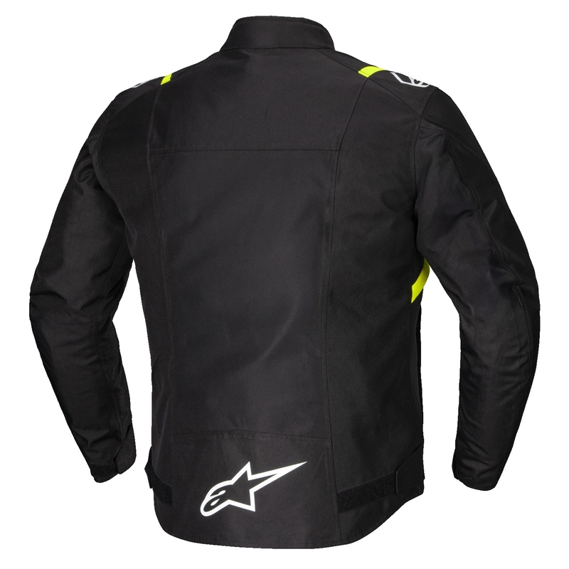 Alpinestars T-SPS 2 Waterproof motoros kabát fekete-fehér-fluo sárga