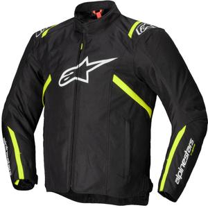 Alpinestars T-SPS 2 Waterproof motorkerékpár kabát fekete-fehér-fluo sárga