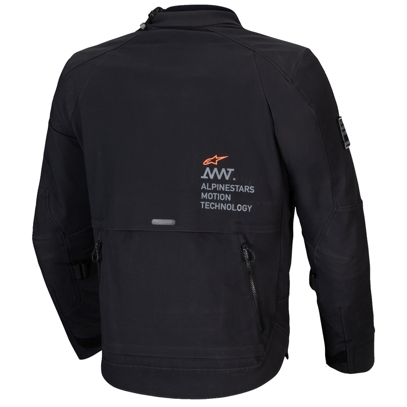 Alpinestars AMT-8 Stretch Drystar XF motoros kabát fekete
