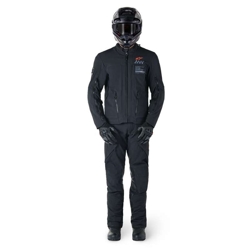 Alpinestars AMT-8 Stretch Drystar XF motoros kabát fekete