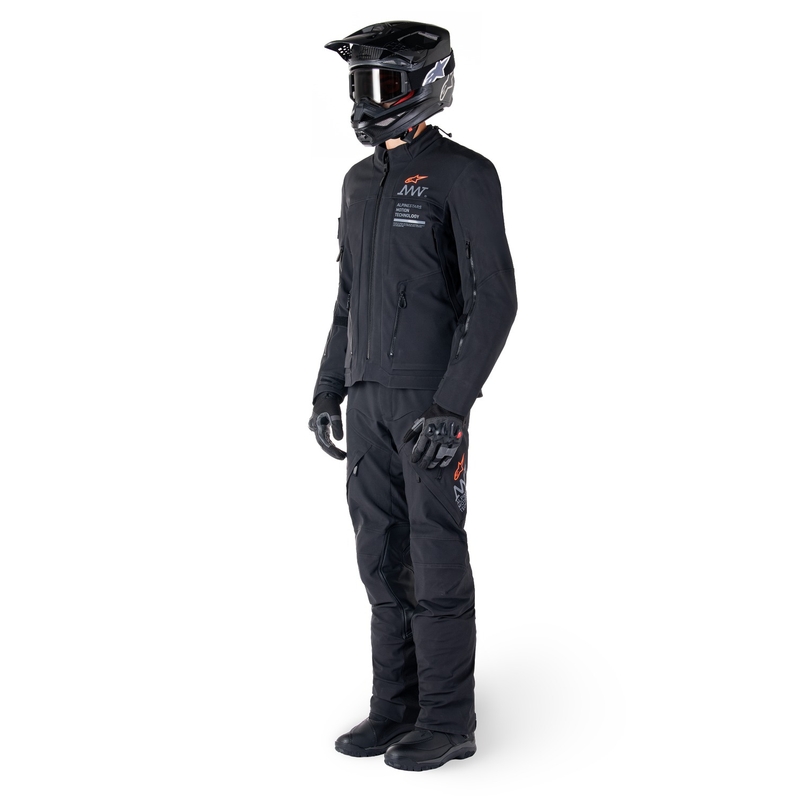 Alpinestars AMT-8 Stretch Drystar XF motoros kabát fekete