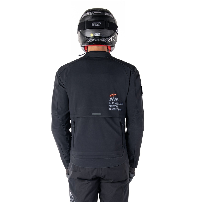 Alpinestars AMT-8 Stretch Drystar XF motoros kabát fekete
