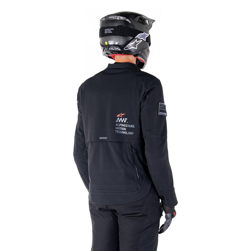 Alpinestars AMT-8 Stretch Drystar XF motoros kabát fekete