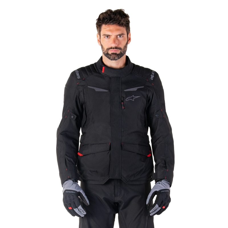 Alpinestars ST-1 Waterproof motorkerékpár kabát fekete