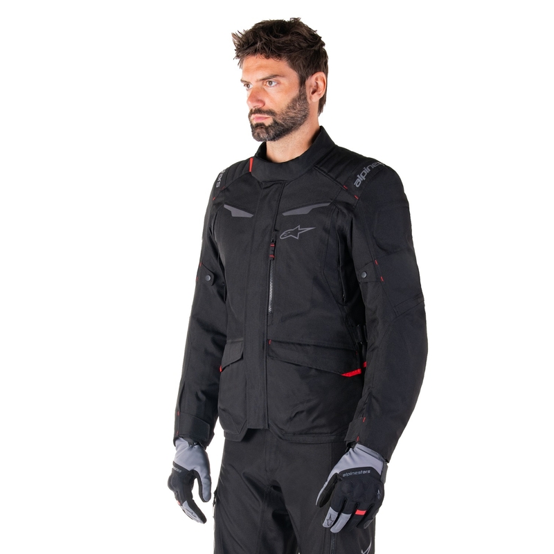 Alpinestars ST-1 Waterproof motorkerékpár kabát fekete