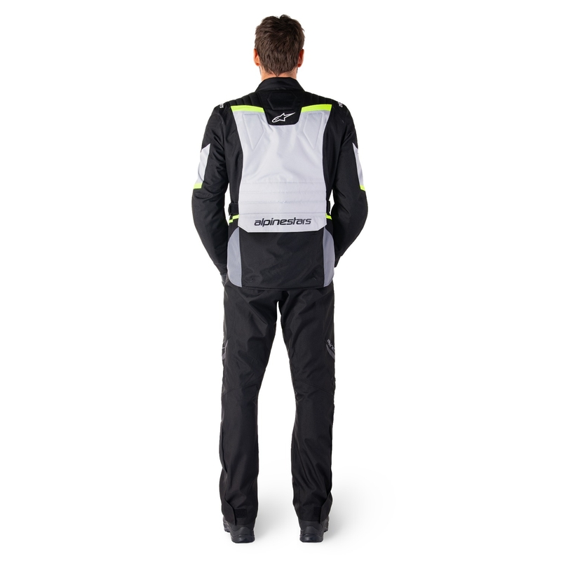 Alpinestars ST-1 Waterproof motorkerékpár kabát szürke-fekete-fluo sárga