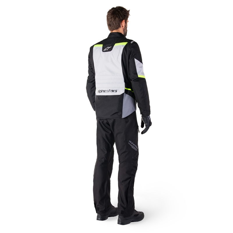 Alpinestars ST-1 Waterproof motorkerékpár kabát szürke-fekete-fluo sárga