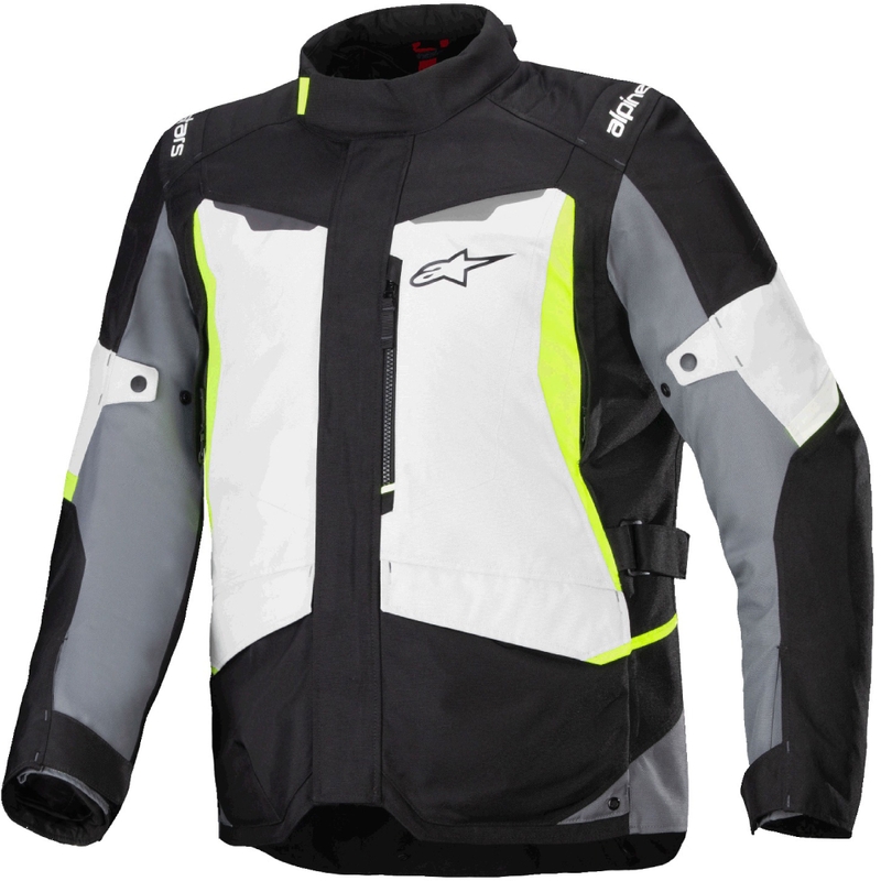 Alpinestars ST-1 Waterproof motorkerékpár kabát szürke-fekete-fluo sárga