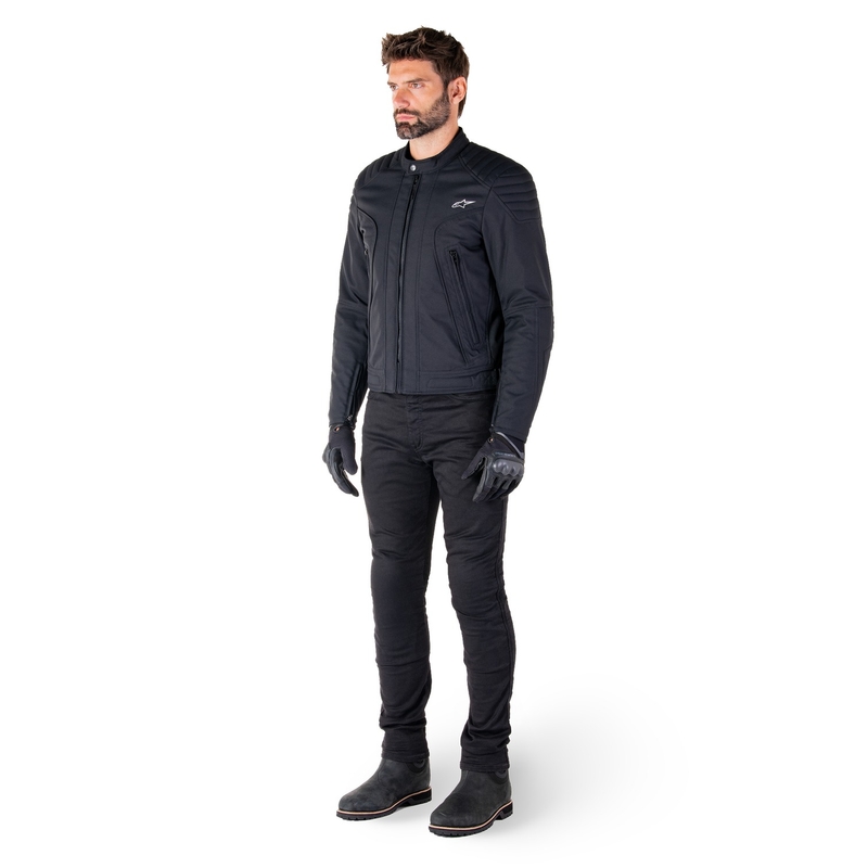 Alpinestars Clayton Water Resistant motorkerékpár kabát fekete