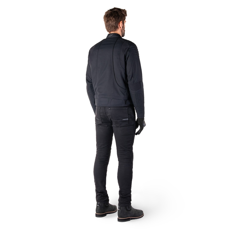 Alpinestars Clayton Water Resistant motorkerékpár kabát fekete