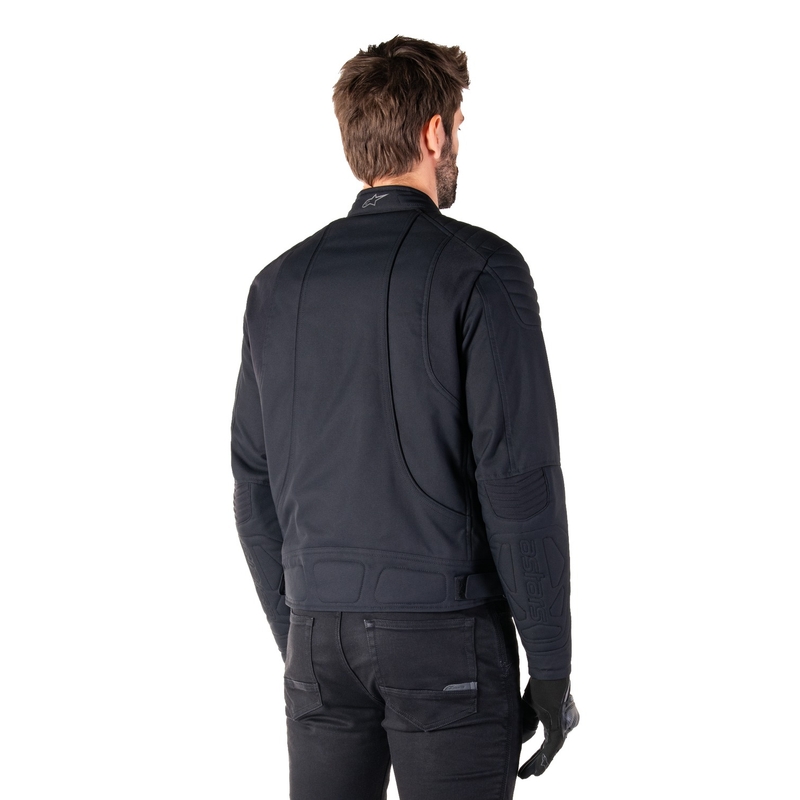 Alpinestars Clayton Water Resistant motorkerékpár kabát fekete