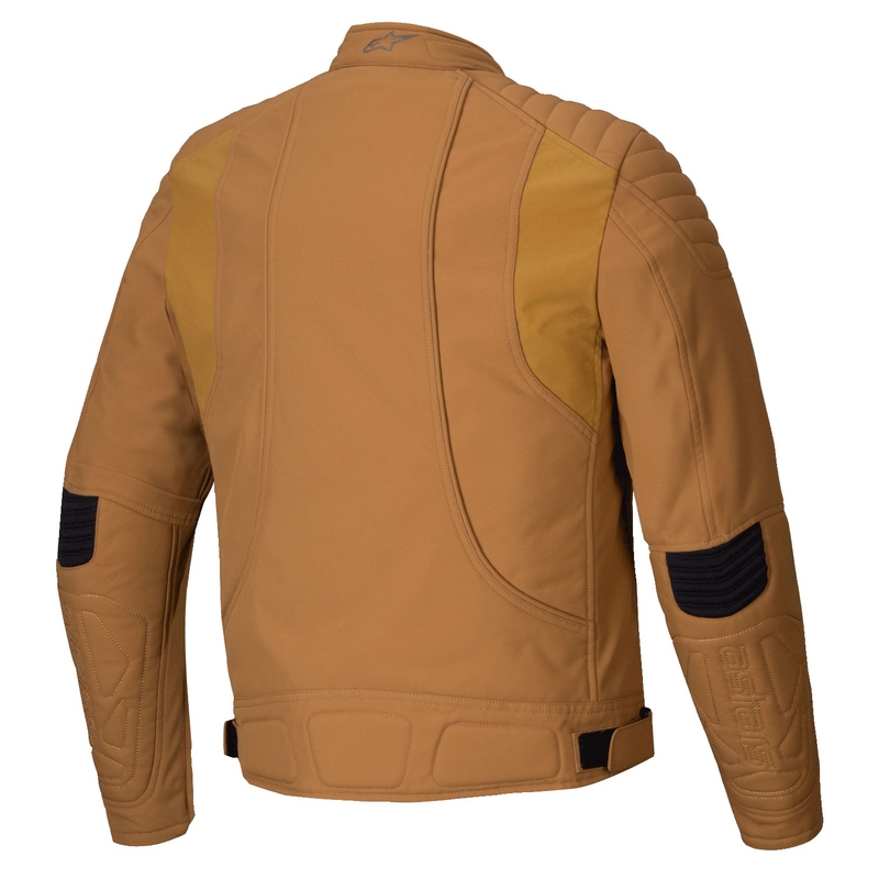Alpinestars Clayton Water Resistant motorkerékpár kabát világosbarna