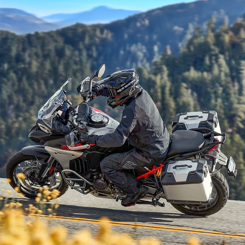 Alpinestars ST-7 Prime Gore-Tex motoros kabát fekete