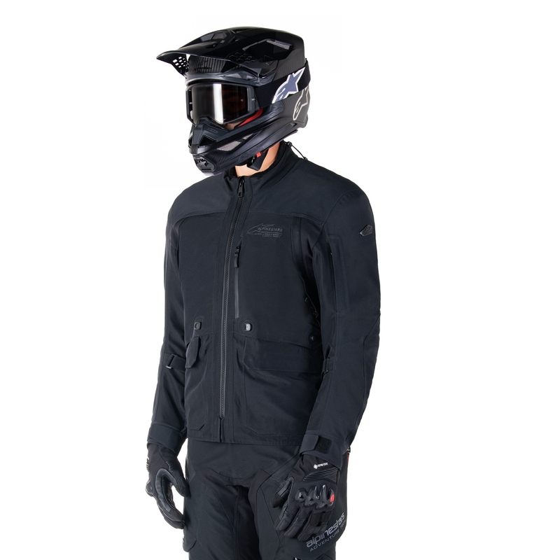 Alpinestars ST-7 Prime Gore-Tex motoros kabát fekete