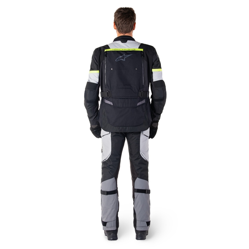 Alpinestars Bogota PRO Drystar motoros kabát fekete-szürke-fluo sárga