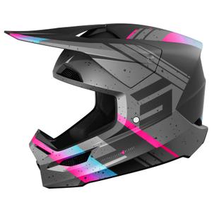 Shot Furious Mirage motokrossz bukósisak kék-rózsaszín