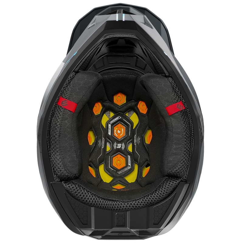 Shot Lite Challenger motokrossz bukósisak gyöngyház szürke-holografikus