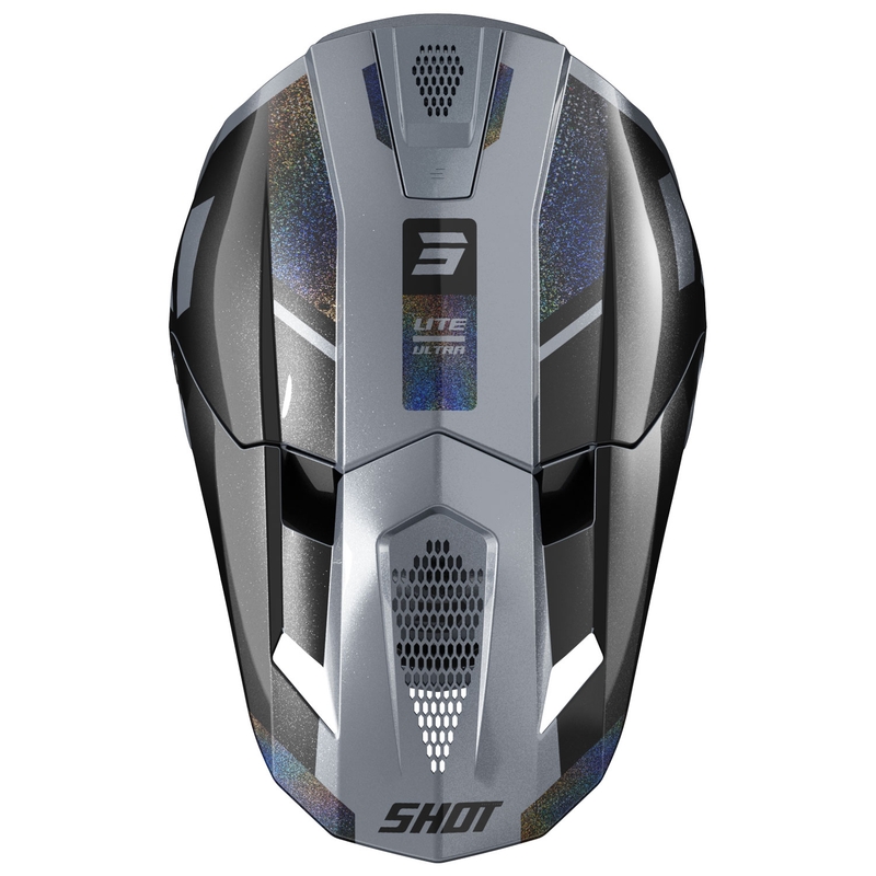 Shot Lite Ultra motokrossz sisak matt holografikus