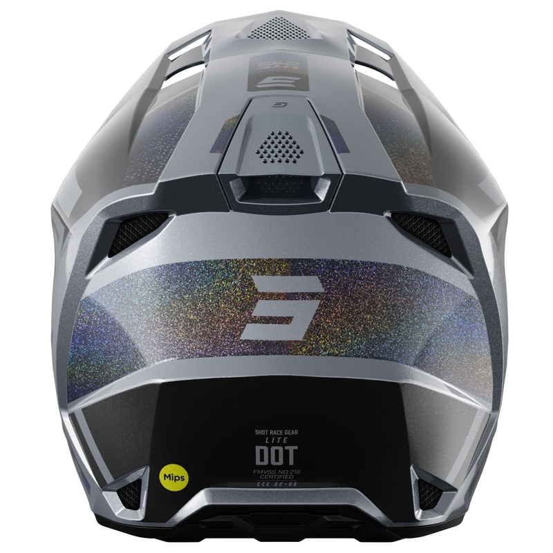 Shot Lite Ultra motokrossz sisak matt holografikus