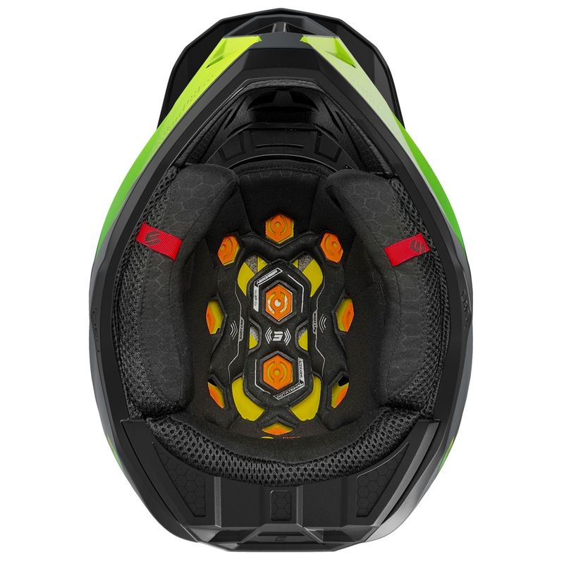 Shot Lite Ultra motokrossz sisak matt fluo sárga