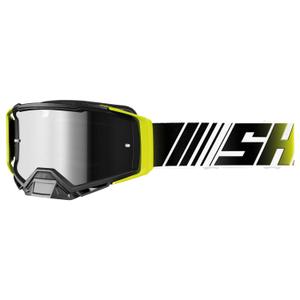 Shot Core motokrossz szemüveg fluo sárga-fehér, irídium plexivel