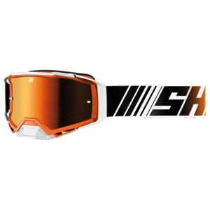 Shot Core motokrossz szemüveg narancssárga-fehér, irídium plexivel