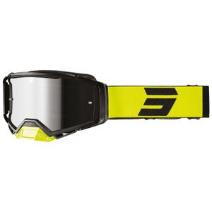 Shot Core motokrossz szemüveg fluo sárga, irídium plexivel