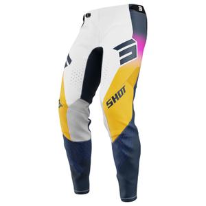 Shot Aerolite Ultra motokrossz nadrág kék-narancssárga-rózsaszín