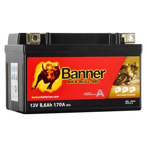 Banner Bike Bull GEL 509 01/BGTZ10-S - GTZ10-S 12V, 8.6Ah, 170A zselés akkumulátor