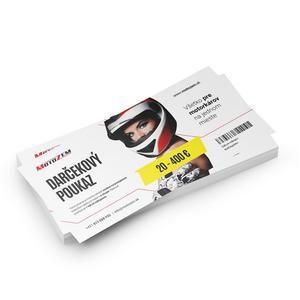 Ajándék utalvány Motozem EUR