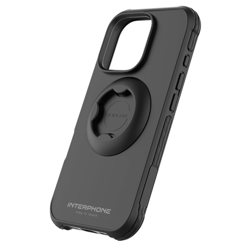 Interphone QUIKLOX Tetraforce védőtok Apple iPhone 16 Pro Max készülékhez fekete