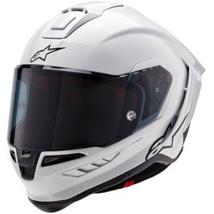 Integrált motoros sisak Alpinestars Supertech R-10 Solid szénfehér matt