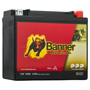 Banner Bike Bull GEL 518 21/BGTX20-3 - GTX20-3 12V, 18Ah, 310A zselés akkumulátor