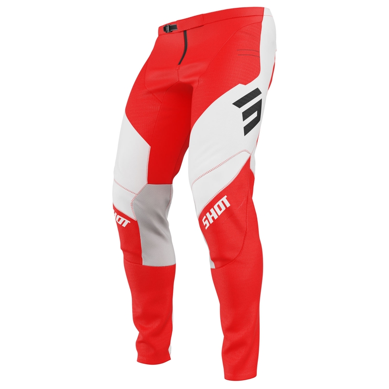 Shot Contact Shield motokrossz nadrág piros