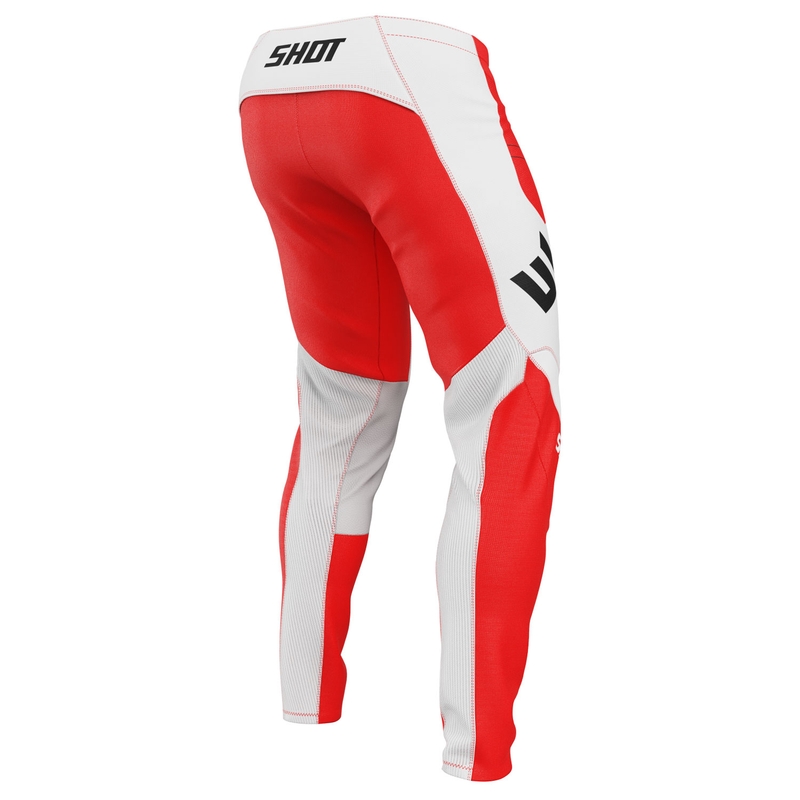Shot Contact Shield motokrossz nadrág piros