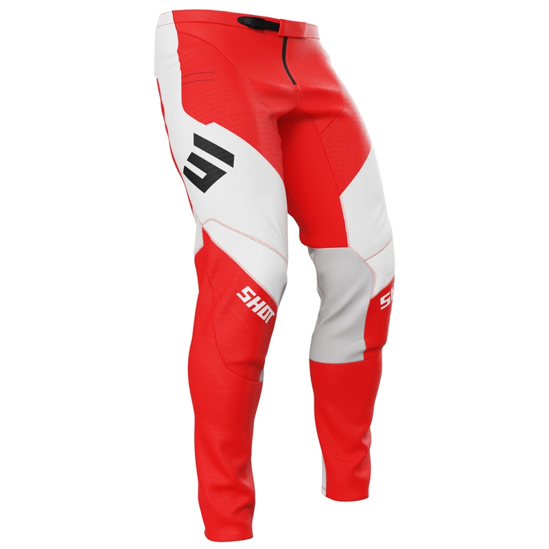 Shot Contact Shield motokrossz nadrág piros