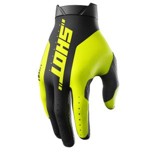 Shot Lite Pro motokrossz kesztyű fluo sárga